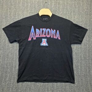 Vintage Y2K Arizona Wildcats T-Shirt Mens XL Black Foot Locker Graphic Tee NCAA